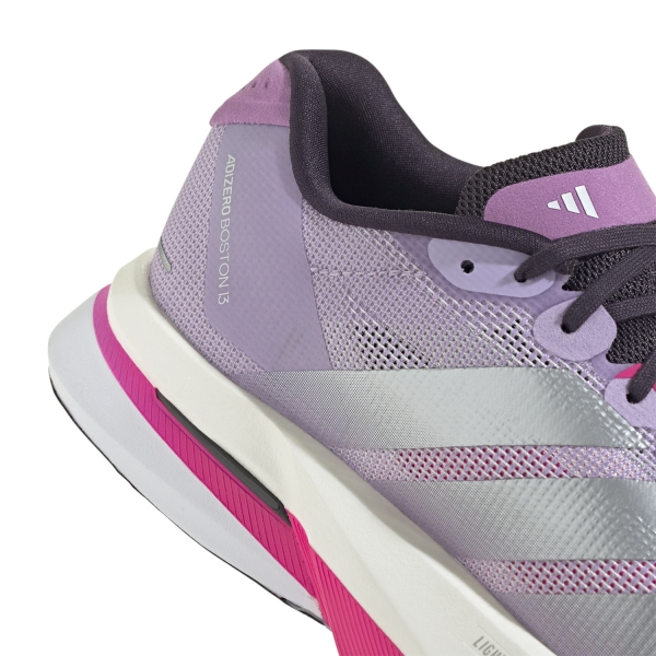 adidas adizero Boston 13 - Powder Plum/Silver Metallic/Shock Pink