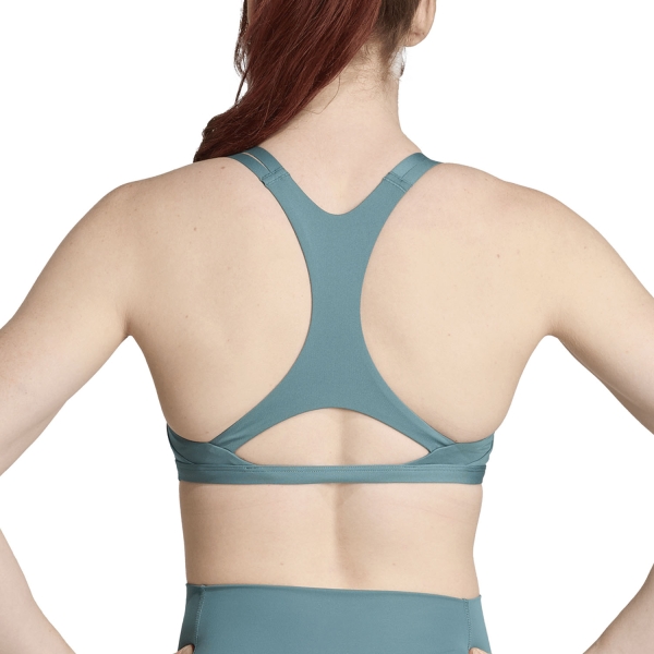 adidas Aeroimpact Luxe Reggiseno Sportivo - Preloved Teal