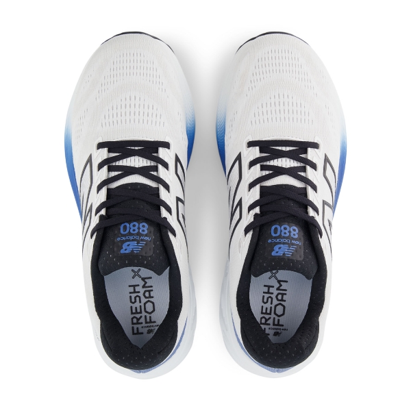 New Balance Fresh Foam X 880 v15 - White/Blue Agate/Black