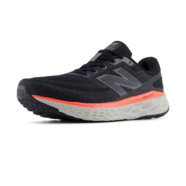 New Balance Fresh Foam X Evoz v4 - Black/Castlerock/Urgent Red