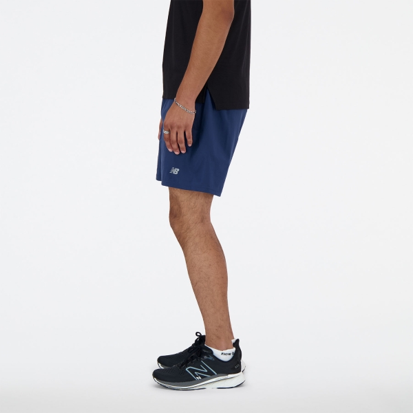 New Balance Essentials 2 in 1 5in Pantaloncini - Navy