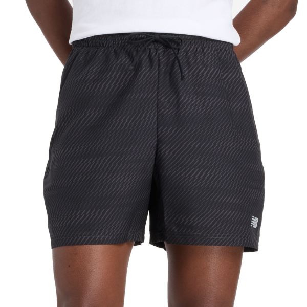 Pantaloncino Running Uomo New Balance Essentials 5in Pantaloncini  Black MS53227BK