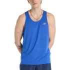 New Balance Athletics Canotta - Blue Gemstone Heather