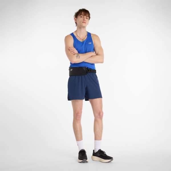New Balance Athletics Canotta - Blue Gemstone Heather