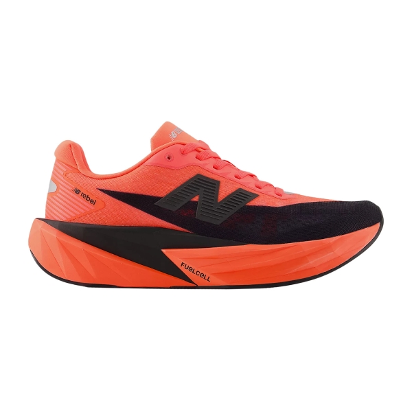 Scarpe Running Performance Uomo New Balance FuelCell Rebel v5  Urgent Red/Black/Silver Metallic MFCXLA5