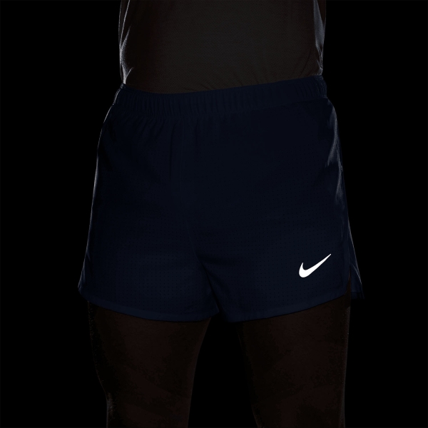 Nike Dri-FIT Fast 3in Pantaloncini - Comet Blue/Black/Reflective Silver