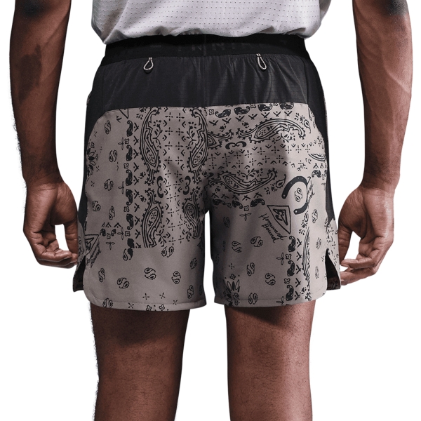Nike Dri-FIT Graphic 6in Shorts - Cave Stone/Black