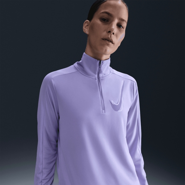 Nike Dri-FIT Swoosh Graphic Shirt - Lilac Ice