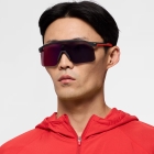 Nike Expedition Shield Sunglasses - Matte Dark Smoke Grey/Red Mirror