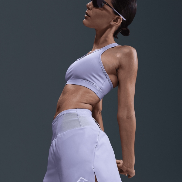 Nike Trail Dri-FIT 3in Pantaloncini - Lilac Ice/Summit White