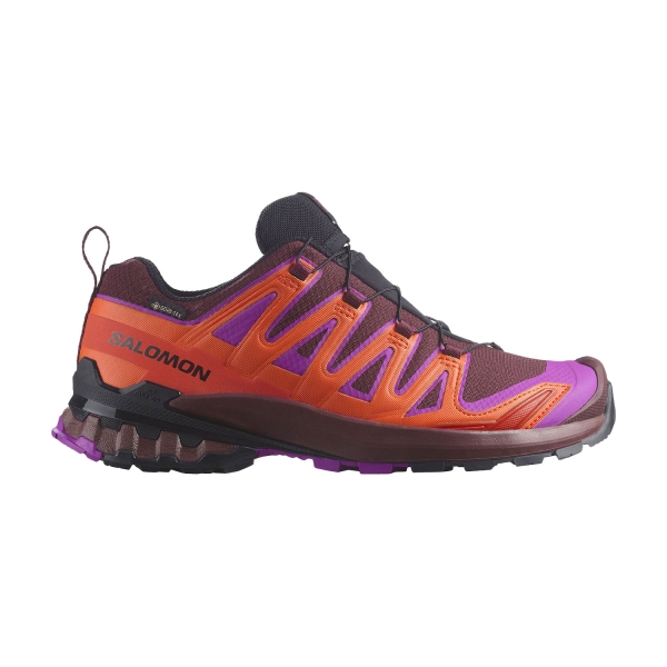 Scarpe Outdoor Donna Salomon XA Pro 3D V9 GTX  Tawny Port/Red Orange/Willowherb L47961900