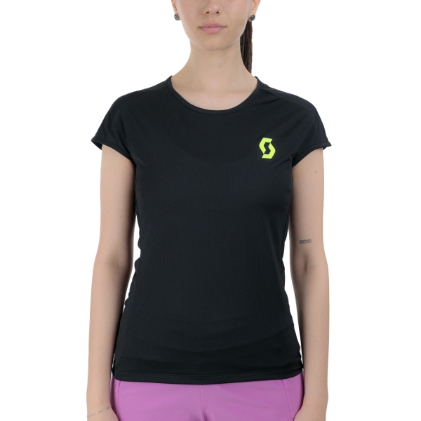 Maglietta Running Donna Scott RC Team Maglietta  Black/Yellow 2802591040