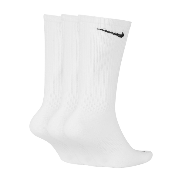 Nike Everyday Plus Logo x 3 Calze - White/Black