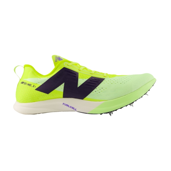Scarpe Racing Uomo New Balance Fuelcell Supercomp MDX v3  Alkaline Green/Afterglow/Boysenberry UMDELRSU