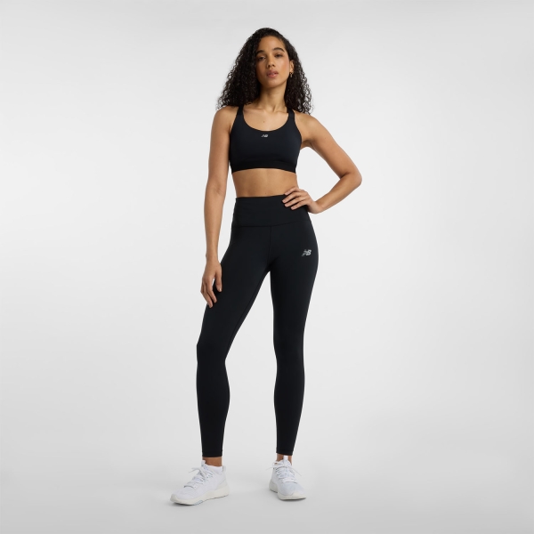 New Balance Essential DRY Reggiseno Sportivo - Black