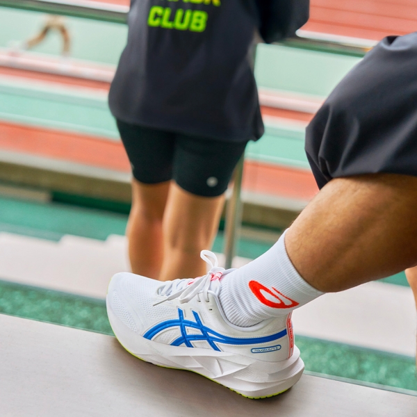 Asics Novablast 5 ATC - White/Tuna Blue
