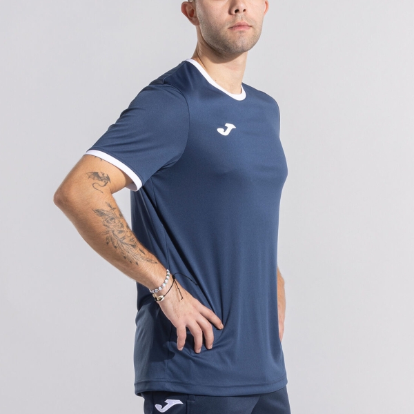 Joma Combi Premium Camiseta - Dark Navy/White