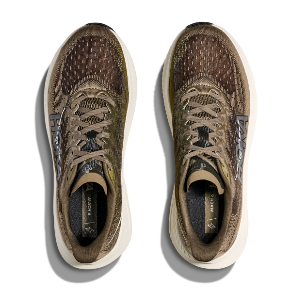 Hoka Mach 6 - Antique Olive/Truffle Salt
