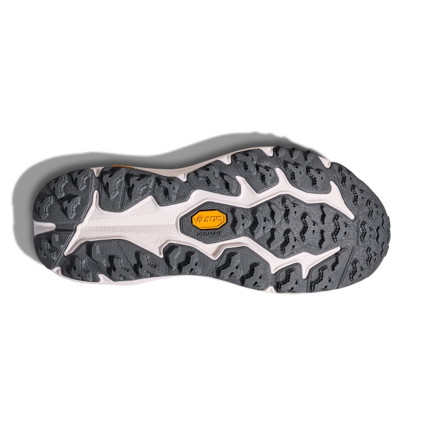 Hoka Speedgoat 6 - White/Neon Tangerine
