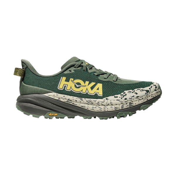 Scarpe Trail Running Uomo Hoka Speedgoat 6 Wide  Fern/Asphalt Grey 1147830FNS