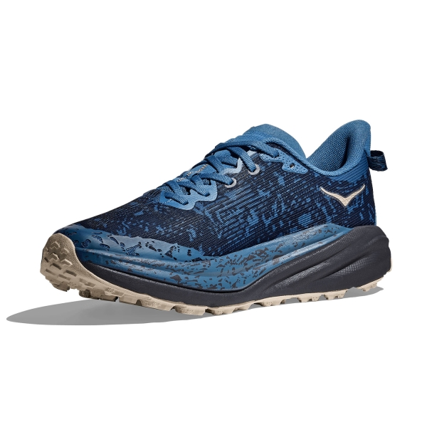 Hoka Speedgoat 6 GTX - Foggy Night/Charcoal Grey
