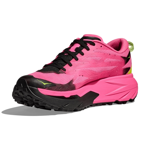 Hoka Mafate 5 - Neon Rose/Black