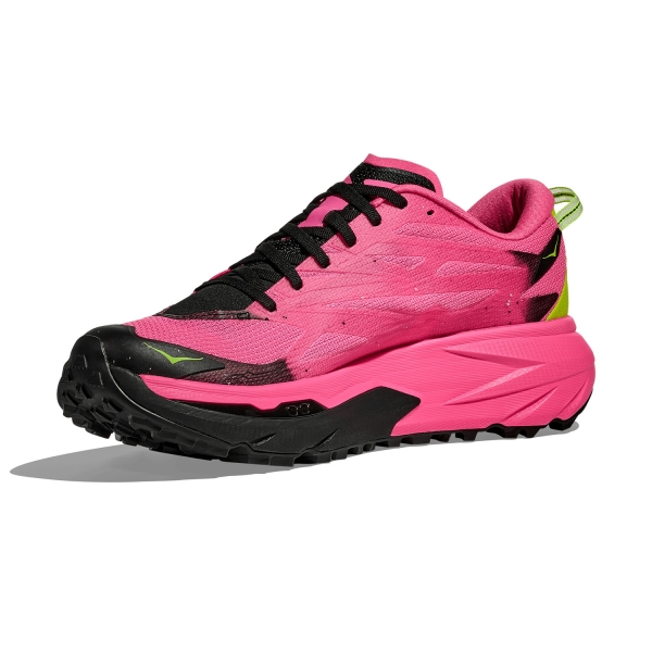Hoka Mafate 5 - Neon Rose/Black