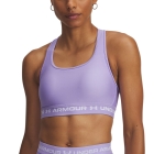 Under Armour Crossback Mid Sports Bra - Transparent/White