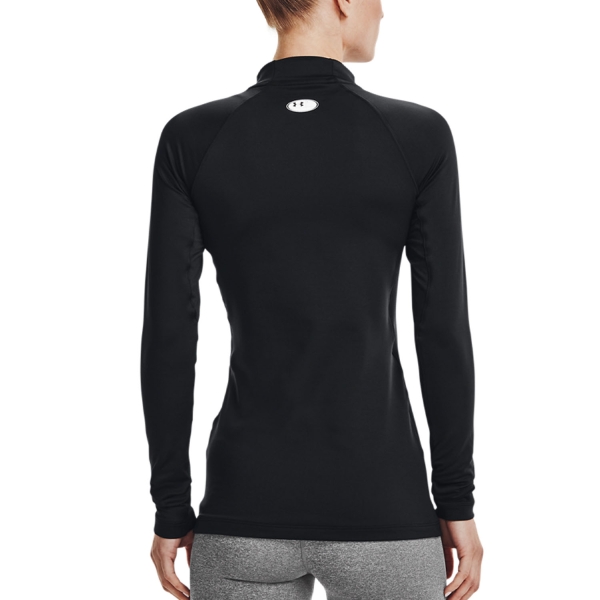Under Armour ColdGear Authentics Maglia - Black/White