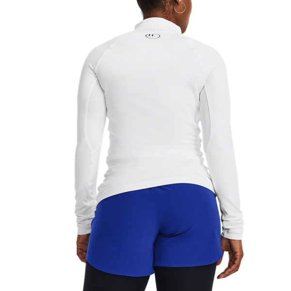 Under Armour ColdGear Authentics Maglia - White/Black