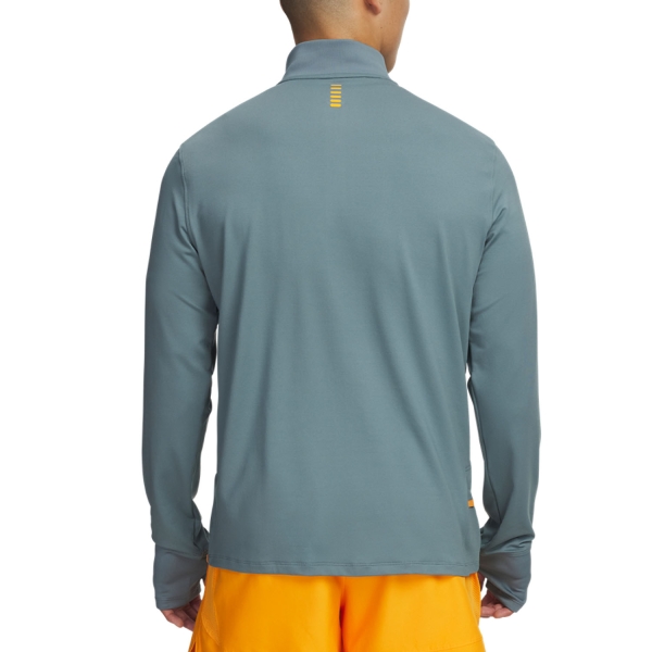Under Armour Qualifier Run 2.0 Maglia - Jasper Blue/Squad Orange/Reflective