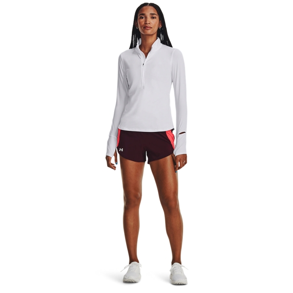 Under Armour Qualifier Run 2.0 Maglia - White/Reflective