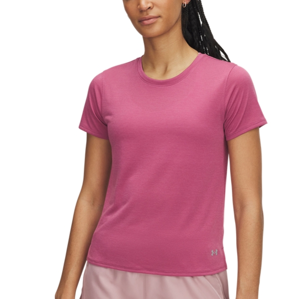 Maglietta Running Donna Under Armour Streaker Maglietta  Fuchsia Dusk/Reflective 13824340659