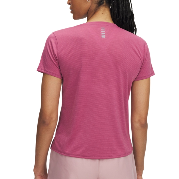 Under Armour Streaker Camiseta - Fuchsia Dusk/Reflective