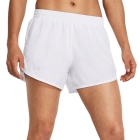 Under Armour Fly By 4in Pantaloncini - White