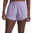 Under Armour Fly By 4in Pantaloncini - Transparent/Reflective