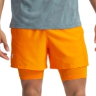 Under Armour Launch 2 in 1 5in Pantaloncini - Squad Orange/Reflective