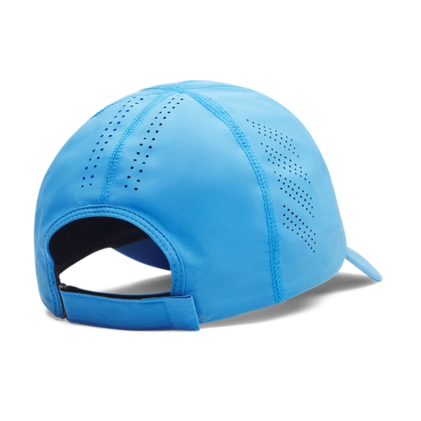Under Armour Launch Adjustable Cappello - Blue Atlantis/Reflective