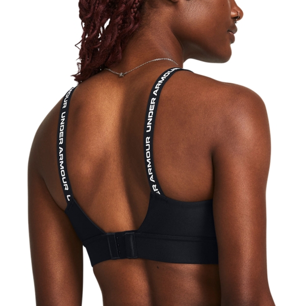 Under Armour Infinity Mid 2.0 Reggiseno Sportivo - Black/White