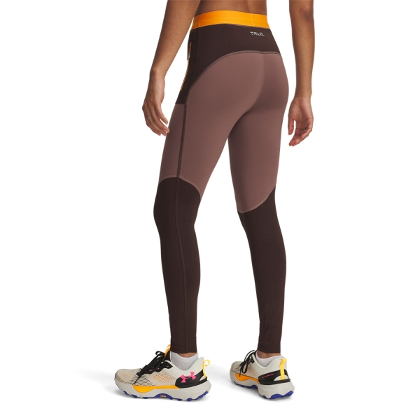 Under Armour TR Tights - Kona Brown/Squad Orange/Reflective
