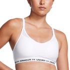 Under Armour Crossback Low Sports Bra - White/Black
