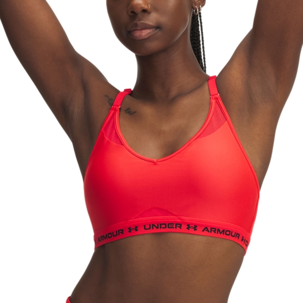 Reggiseno Sportivo Donna Under Armour Crossback Low Reggiseno Sportivo  Racer Red/Black 13864240714