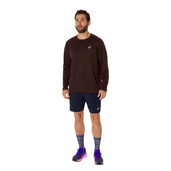 Asics Asics Core Maglia - Dark Red Planet