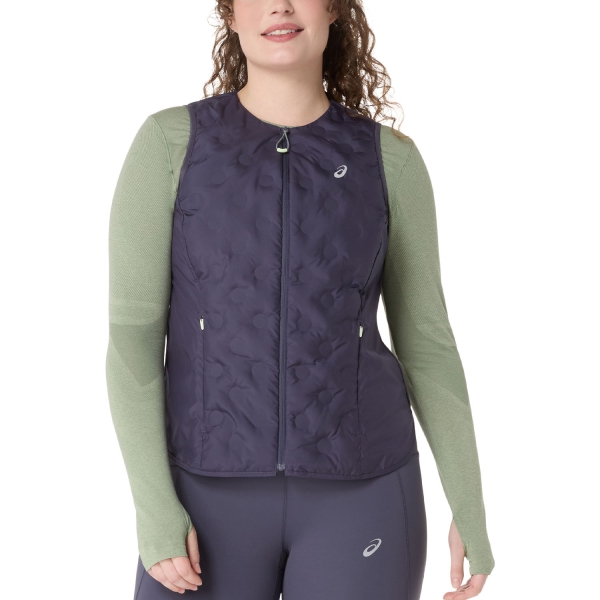 Giacca Running Donna Asics Nagino Gilet  Indigo Fog 2012D282500