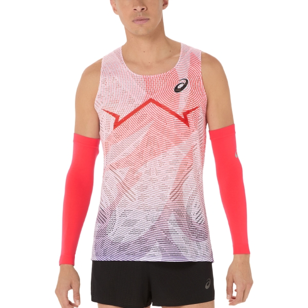 Canotta Running Uomo Asics Metaspeed Canotta  Flash Red 2091A807605