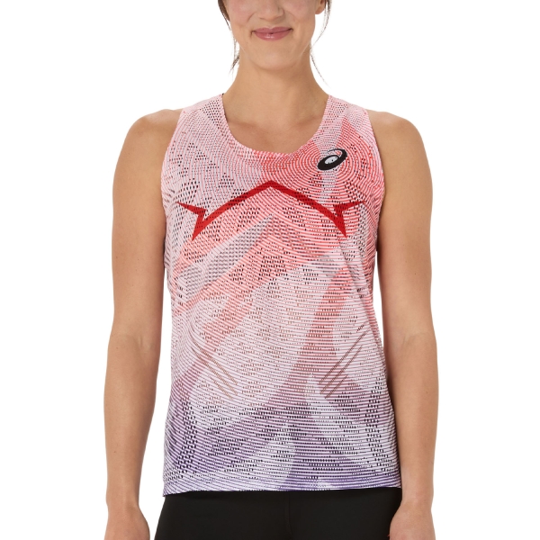 Top Running Mujer Asics Metaspeed Top  Flash Red 2092A531605