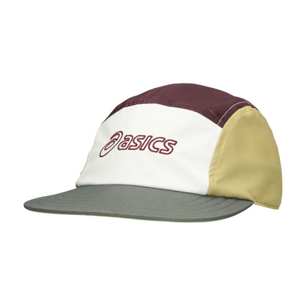 Cappellini e Visiere Asics Panel Cappello  Mantle Green/Dark Currant/Lemongrass 3013B004305
