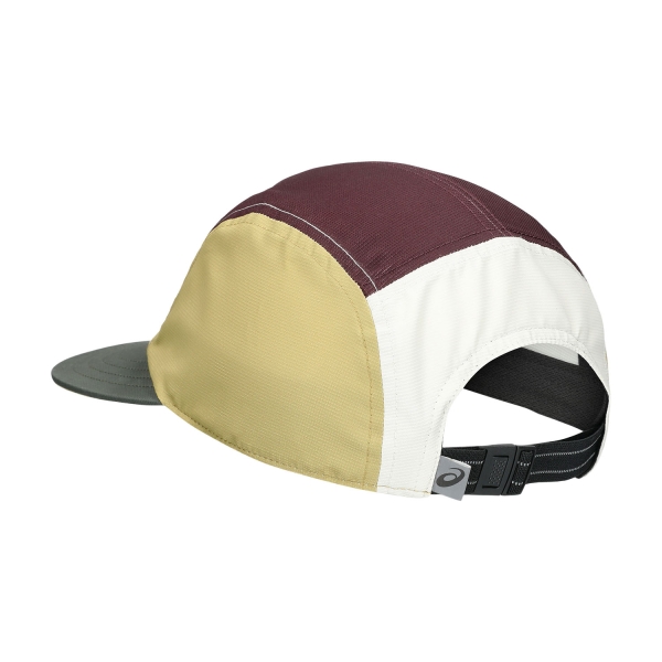 Asics Panel Cappello - Mantle Green/Dark Currant/Lemongrass