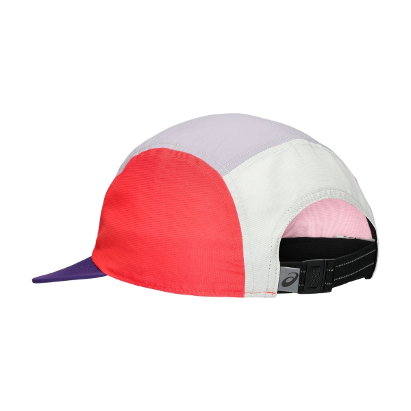 Asics Panel Cappello - Flash Red/Edo Purple/Dusk Violet