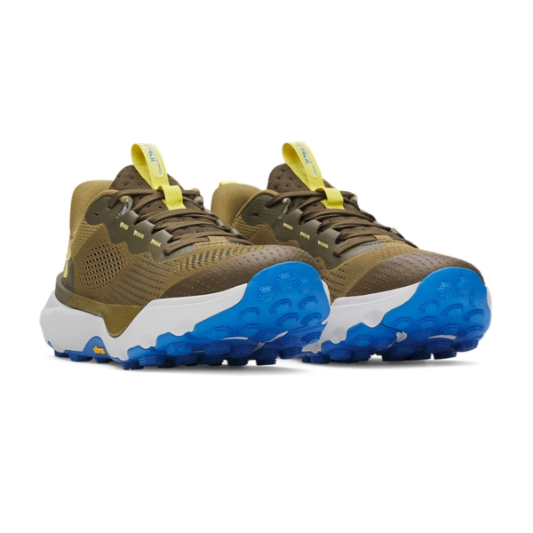 Under Armour Infinite Pro Trail - Canteen Green/Expedition Green/Yellow Shade